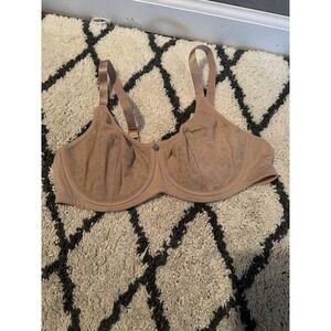 Parfait Underwire Lace Detail Bra Nude 38c Intimates